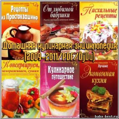 Домашняя кулинарная энциклопедия (2009-2011/PDF/DjVu)