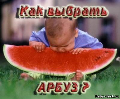 Как выбрать арбуз - видеоурок