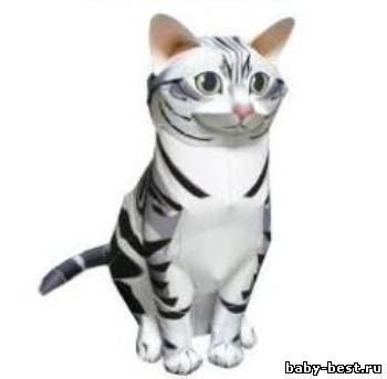 Бумажные модели. Кошки