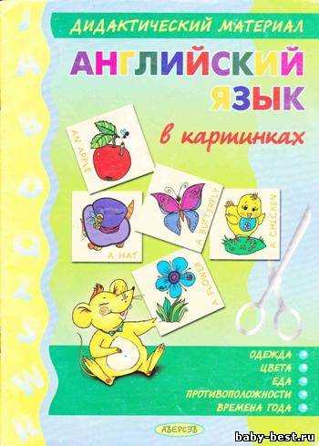 Английский язык в картинках. Дидактический материал
