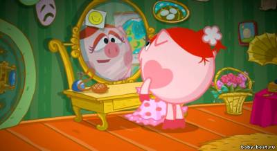 Смешарики: Три комнаты (Выпуск 13) (2008) DVDRip