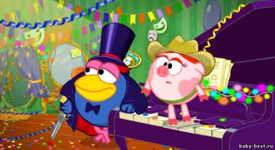 Смешарики: Три комнаты (Выпуск 13) (2008) DVDRip