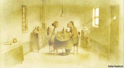 Дом из маленьких кубиков / La maison en petits cubes (2008) DVDRip