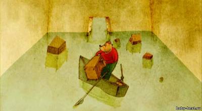 Дом из маленьких кубиков / La maison en petits cubes (2008) DVDRip