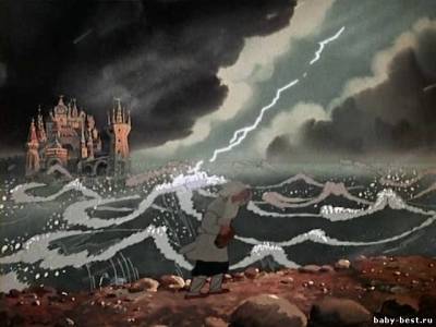 Сказка о рыбаке и рыбке / 1950 / DVDRip