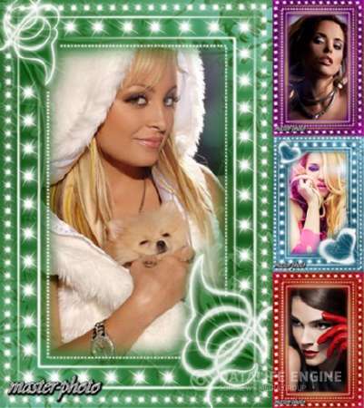 Набор романтических рамок – Мой звездный миг