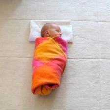 Как пеленать новорожденного