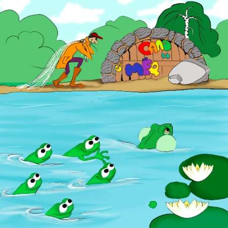 АПЧХИ, ИЛИ СКАЗКА ПРО САЛО И МЁД