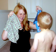 Учим ребенка одеваться самостоятельно