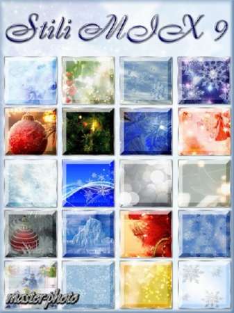 Зимние стили для фотошопа – MIX_9