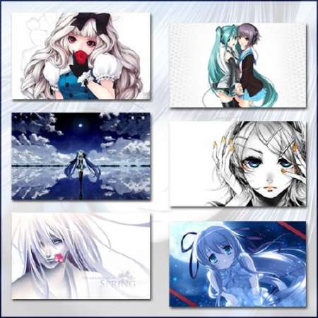 Обои для рабочего стола - Аниме девушки