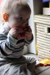 Развитие ребенка в 4 месяца, его закаливание и питание.