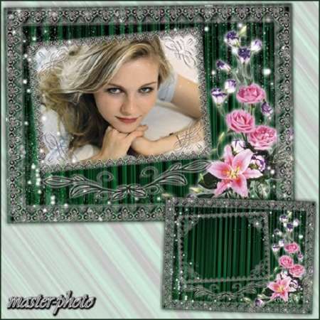 Романтическая рамка для фотошопа - Помнишь... этот теплый вечер....