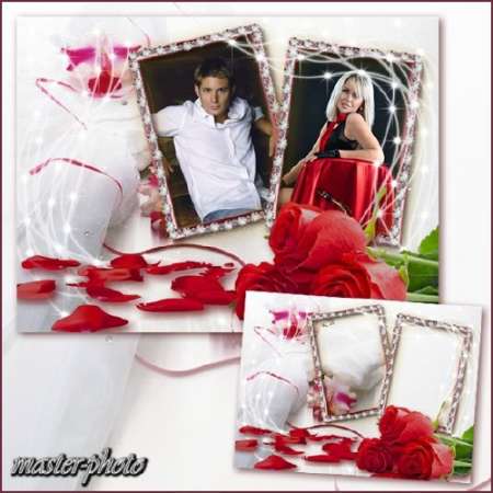 Рамка на две фотографии - Все для тебя