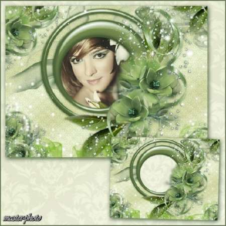 Рамка для фотошопа - Запах весны