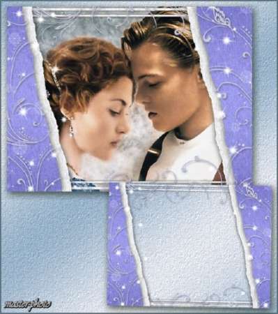Романтическая рамка для фотошопа – Завитки желаний
