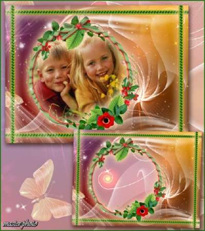 Летняя рамка для фотошопа – Сказочный день