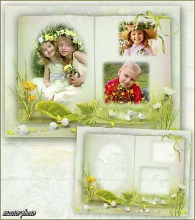 Летняя рамка для фотошопа – После дождика в четверг