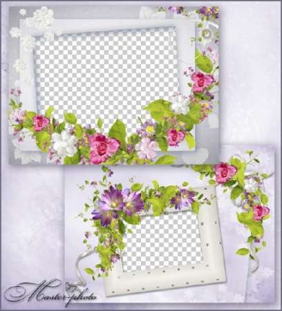 Набор рамок для фотошопа - Мой нежный взгляд