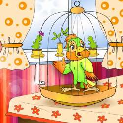 ПОПУГАЙ ПОПКА, ИЛИ РАССКАЗ НЕДОВОЛЬНОГО ПОПУГАЯ