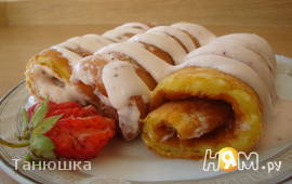 Творожные рулетики