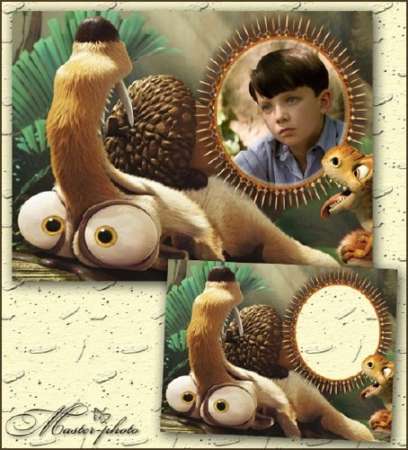 Детская фоторамка - Мой маленький орешек