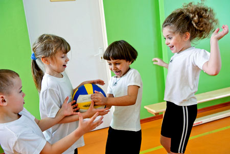 Подвижные игры в детском саду