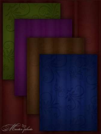 Темные декоративные фоны для творчества в фотошопе - Магия ночи