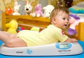 Взвешивание детей