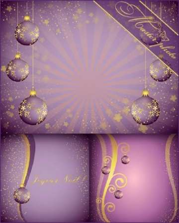 Многослойные PSD исходники на новогоднюю тему для вашего творчества