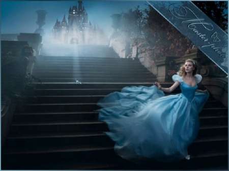 Женский шаблон для фотошопа - Золушка