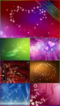 Романтические фоны для вашего творчества