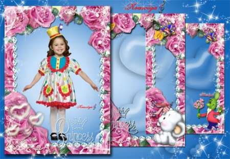 Фоторамочки для девочек - Маленький гламур