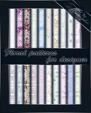 Заливки цветочные для дизайнера