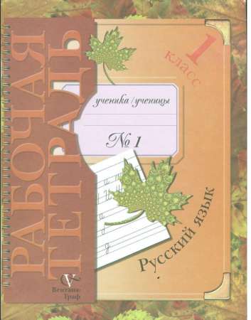 Русский язык: 1 класс: рабочие тетради для учащихся общеобразовательных учреждений