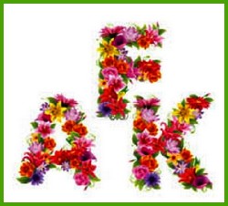 Квітковий алфавіт