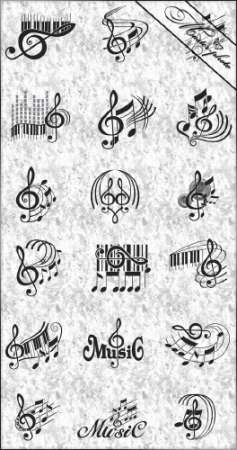 Исходник многослойный PSD - Музыка