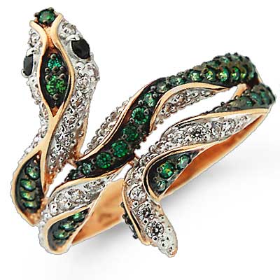 Кольцо в виде змеи Кольцо в виде змеи