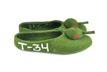 Тапочки из войлока и шерсти Тапочки из войлока и шерсти