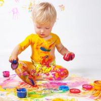 Рисование пальчиками для развития моторики рук