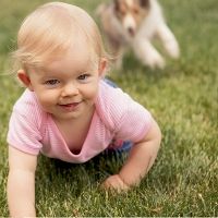 Учим ребенка ползать